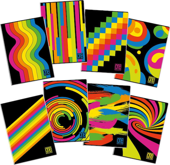 Blasetti Notebook Maths (Square Box) A4 40 Sheets 1pcs (Μiscellaneous Designs/Colors)