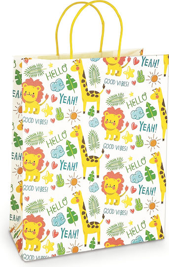 Lebez Papier Tasche für Geschenke 17.8x9.8x23cm. 20Stück