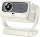Yesido Projector LCD HD LED Lamp with Built-in Speakers White