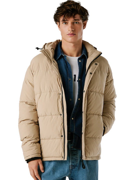 Jacket Puffer Stone Beige