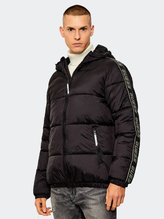 Guess Яке Puffer Черно