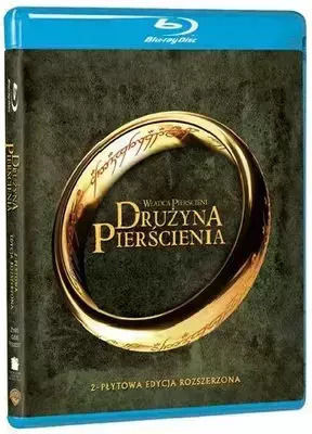 Lord Rings Fellowship Ring Extended Edition 2 Blu-ray