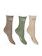 FILA Damen Socken Light Beige 3Pack