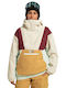 DC Anorak ADJTJ03053-TFL0 Γυναικείο Μπουφάν για Σκι & Snowboard Μπεζ