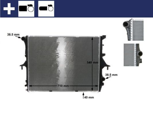Radiator Engine Cooling Mahle Cr 571 000s