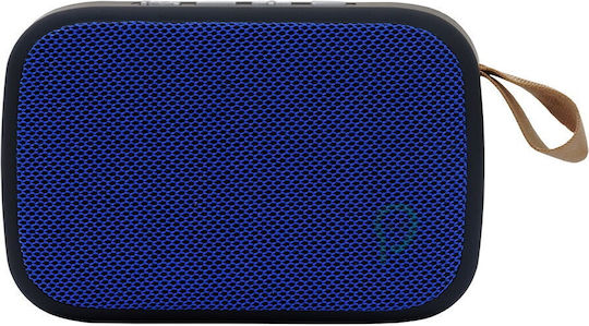 Spacer Pocket Boxă Bluetooth 3W cu Radio și Durată de Baterie până la 5 ore Albastru