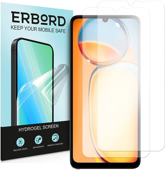 2x Προστατευτική Μεμβράνη Hydrogel Hydrogel Xiaomi Redmi 13c Poco C65
