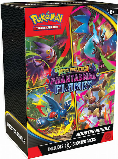 Pokemon TCG Mega Evolution Phantasmal Flames 6 Booster Bundle Phantasmal Flames Deck (EN) | Skroutz.gr Pokemon TCG Mega Evolution Phantasmal Flames 6 Booster Bundle Phantasmal Flames Deck (EN) | Skroutz.gr