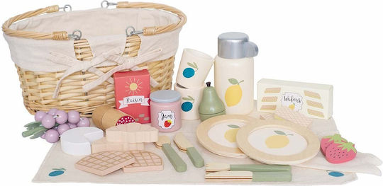 Jabadabado Wooden Fruit and Vegetable Play Set for 3+ Years 28 Pieces