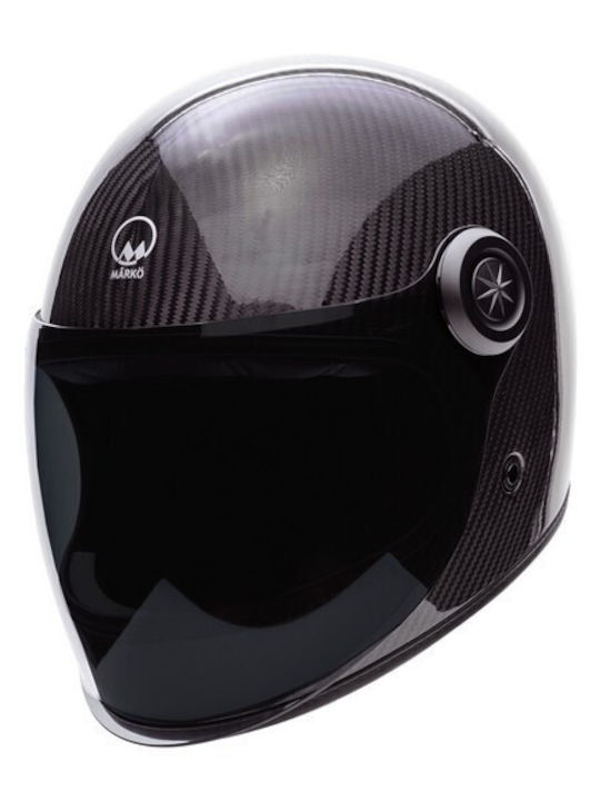 Marko Helmets Darkside Motorcycle Helmet Full F...
