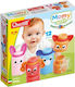 Quercetti Τουβλάκια Momy Soft Happy Animals για 10+ Μηνών 12τμχ