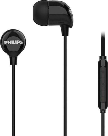 Philips TAE2146BK In-ear Handsfree Ακουστικά με Βύσμα USB-C Μαύρο