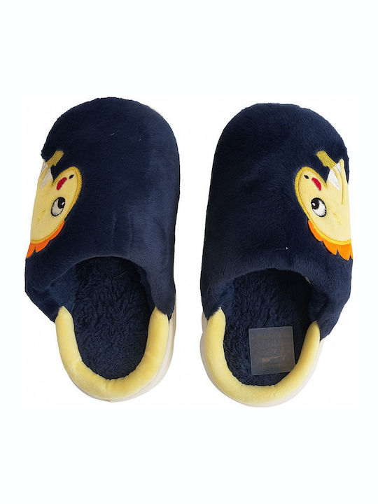 Lida Kinderhausschuhe Blau