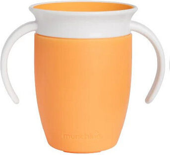 Munchkin Toddler Cup Miracle 360° Trainer Cup Plastic Orange 207ml For 6m+