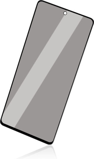 Naxius Privacy Full Face Tempered Glass Black (Redmi 10 5G)