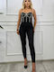 Women's Long Training Legging Black