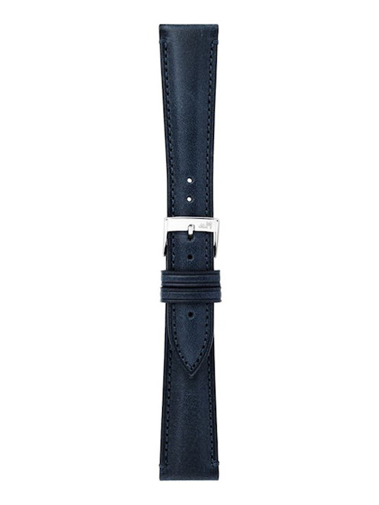 Morellato Lederriemen Blau 18mm