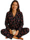 Elite Winter Women's Pyjama Set Blue