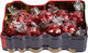 Koopman Weihnachtsaccessoires Metallische Schachtel Zug Form Pralinen 16x10x6cm