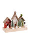 TnS Weihnachts- Dekorative Darstellung Rot 12.5x10.5x5cm