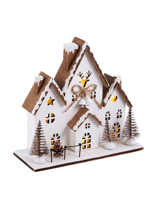 TnS Weihnachts- Dekorative Darstellung Weiß 17.2x16x6.5cm