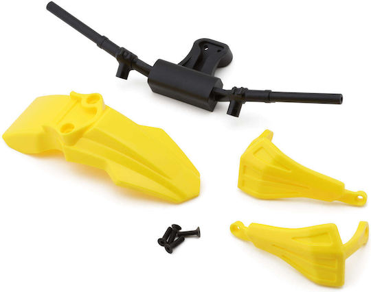 Losi Promoto SM Fender Handguards & Handle Bars Yellow