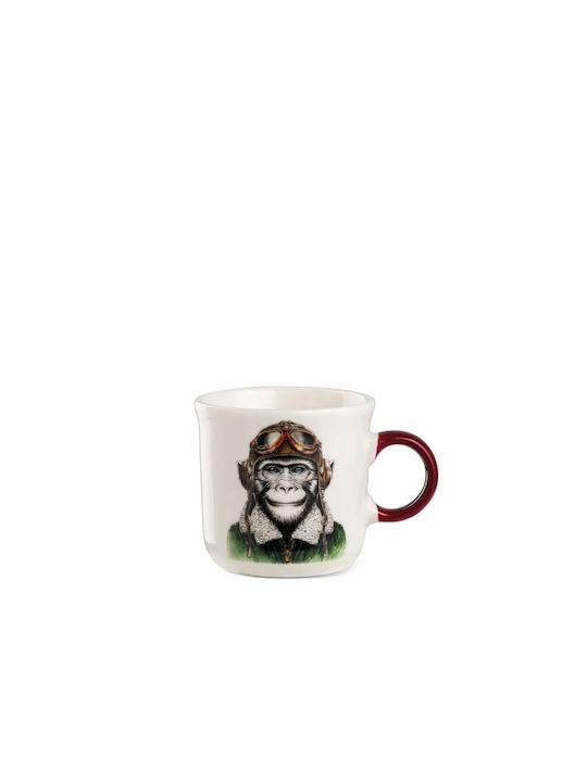 Egan Italy Cană Ceramică Maro 80ml