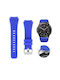 Strap Silicone Light Blue (Galaxy Watch (46mm) / Gear S3Apple Watch 38/40/41/42mmAmazfit PaceRealme Watch 2)