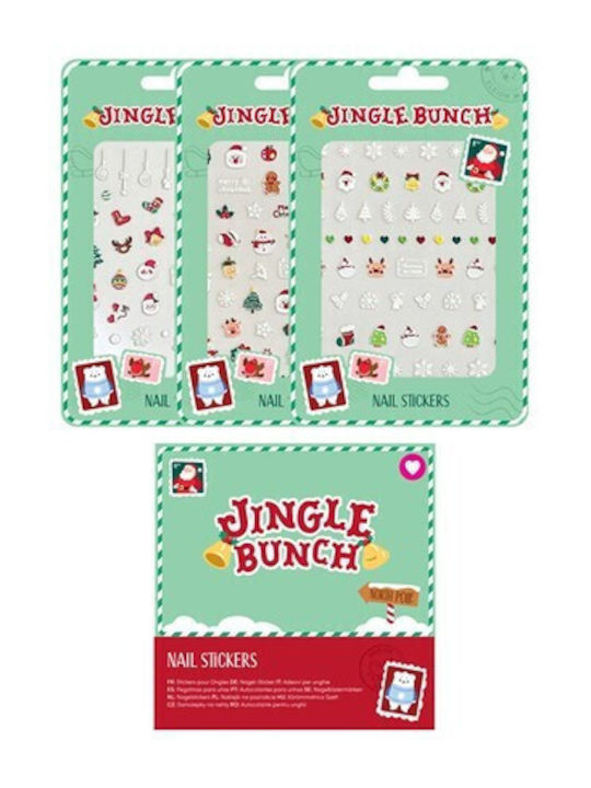 Jingle Bunch Christmas Nail Stickers