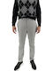 Pantaloni Bărbați Chino Slim Fit Gri