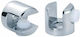 10mm Glass Support Round Matte Nickel Φ20 X 19mm 1pc