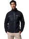 Full Men's Fleece Cardigan Black