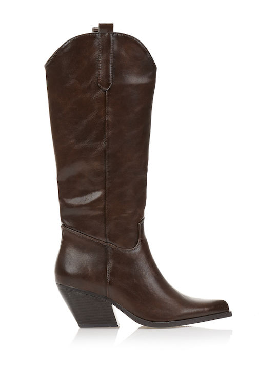 Tsoukalas Cowboy Boots Brown