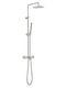 Inter Ceramic Adjustable Shower Column with Mixer Gray