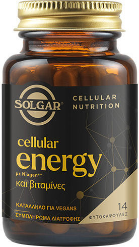 Solgar Cellular Energy 300mg Ειδικό Συμπλήρωμα Διατροφής 14 κάψουλες