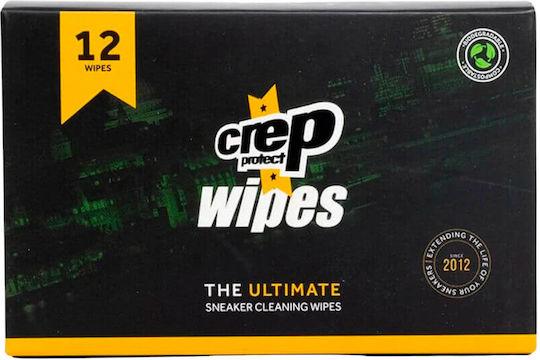 Crep Protect Wipes Καθαριστικό Παπουτσιών 12τμχ