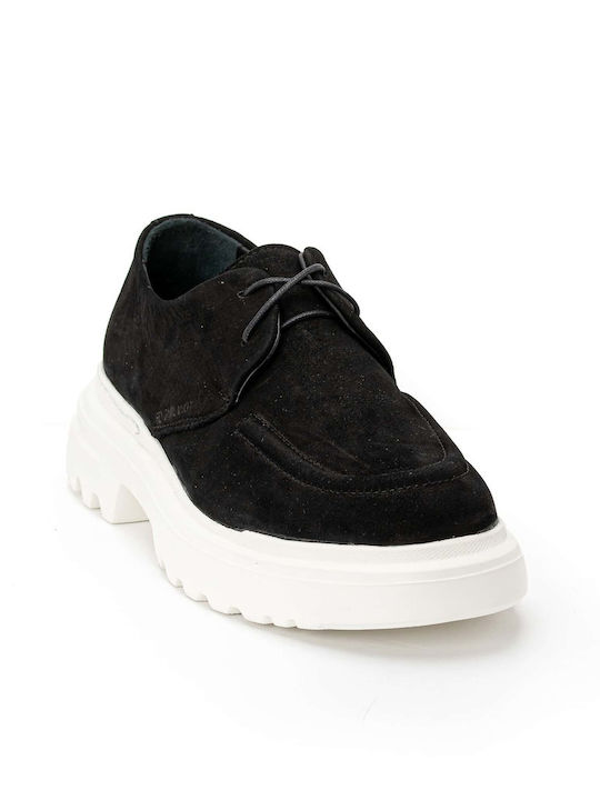 Men's Leather Casual Shoes Black
