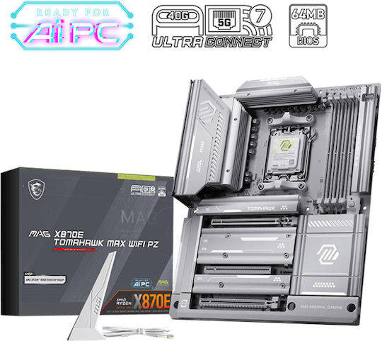 MSI MAG X870E TOMAHAWK MAX WIFI PZ Placă de bază ATX cu AMD AM5 Socket