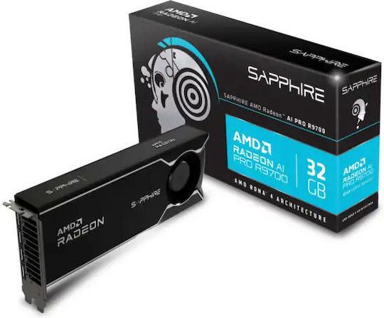 Sapphire 32GB GDDR6 Radeon AI PRO Κάρτα Γραφικών