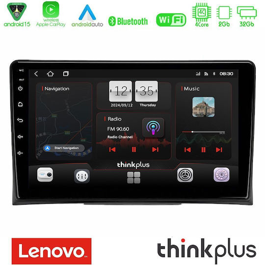 Lenovo Ηχοσύστημα Αυτοκινήτου για Volkswagen Transporter 2003-2015 (Bluetooth/USB/WiFi/GPS/Apple-Carplay/Android-Auto) με Οθόνη Αφής 9"