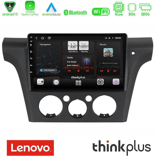 Lenovo Ηχοσύστημα Αυτοκινήτου για Mitsubishi Outlander 2002 – 2007 (Bluetooth/USB/WiFi/GPS/Apple-Carplay/Android-Auto) με Οθόνη Αφής 9"