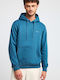 Sweatshirt mit Kapuze Indian Teal