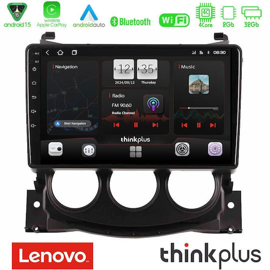 Lenovo Car Audio System for Nissan 370Z 2009-2013 (Bluetooth/USB/WiFi/GPS/Apple-Carplay/Android-Auto) with Touch Screen 9"