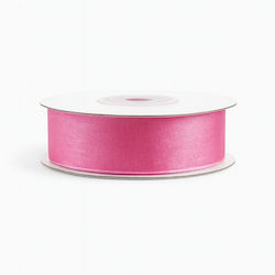 Organza Band Monochrom Rosa 23meters mit Breite...