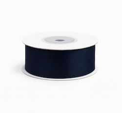 Organza Band Monochrom Navy Blue 23meters mit B...