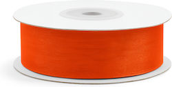 Organza Band Monochrom Orange 23meters