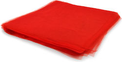 Tulle Square 30x30cm Red 100pcs