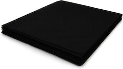 Tüll Quadratisch 50x60cm Schwarz 100Stück