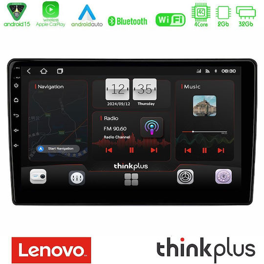 Lenovo Ηχοσύστημα Αυτοκινήτου για Ford Galaxy / Tourneo Connect / Transit Connect 2015 (Bluetooth/USB/AUX/WiFi/GPS/Apple-Carplay/Android-Auto) με Οθόνη Αφής 9"