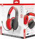 Freaks and Geeks SPX-300 Căști Gaming On Ear cu Conectivitate 3,5 mm Roșii pentru PC
